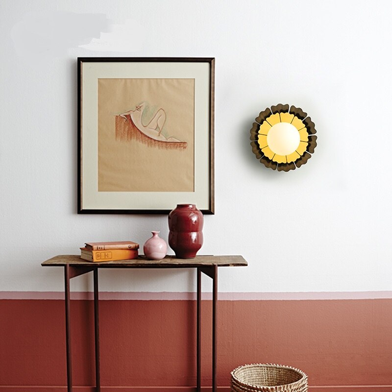 LED Wall Lamp Sunflower Wall Light