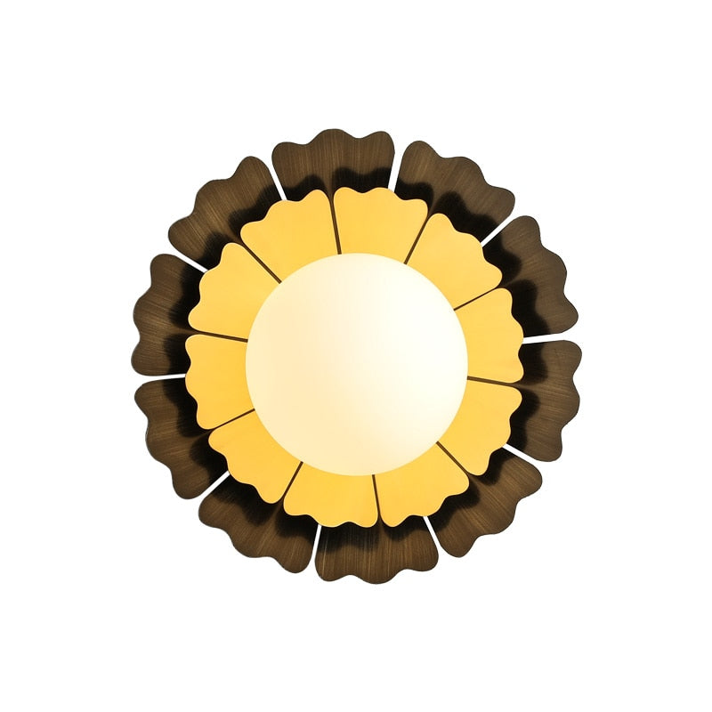 LED Wall Lamp Sunflower Wall Light