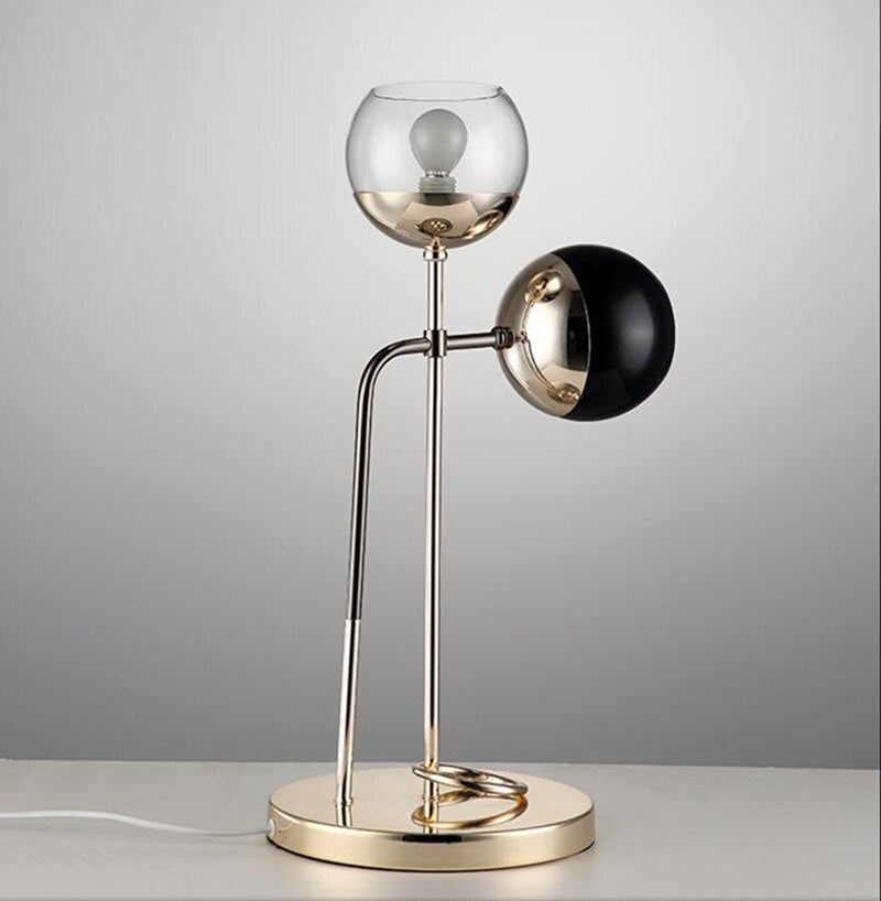 Modern Double Ball Table Lamp Bedside Lamp