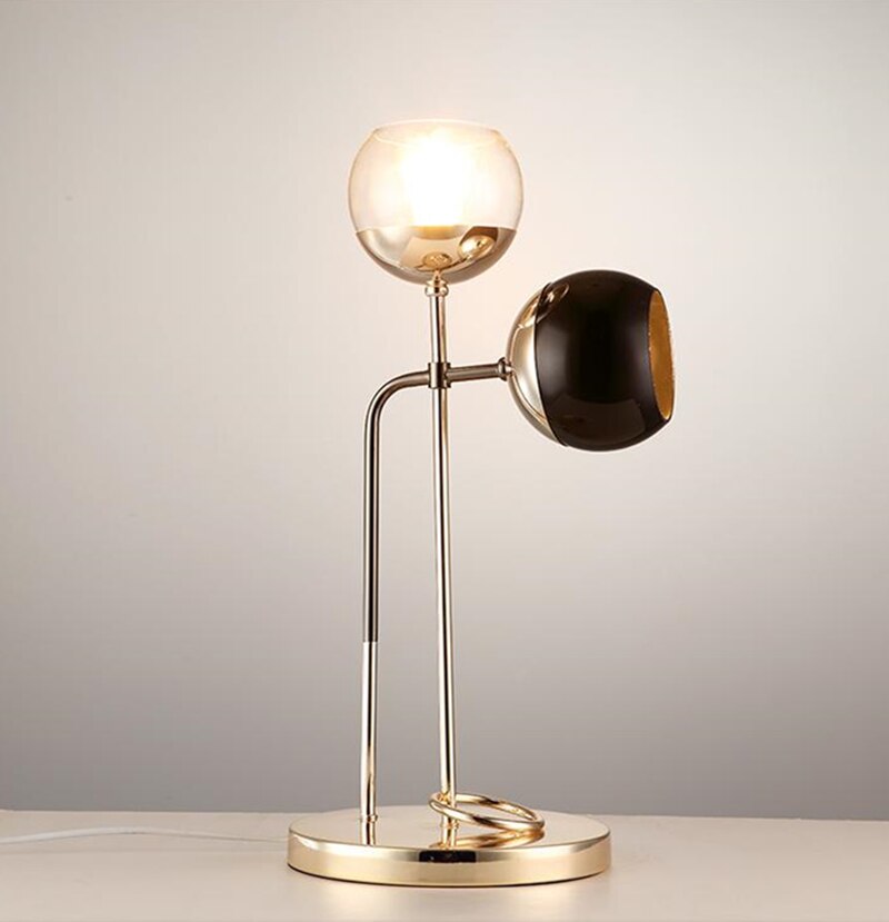 Modern Double Ball Table Lamp Bedside Lamp
