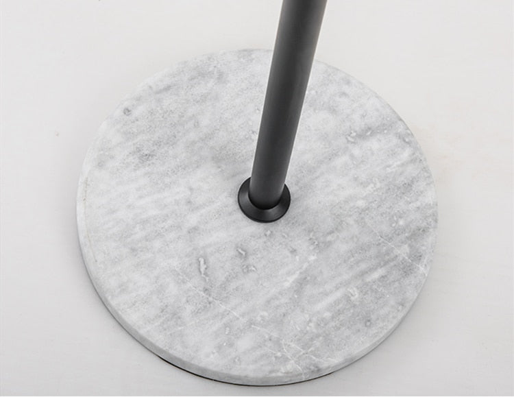 Floor Marble  Base Plated Brass Lighting